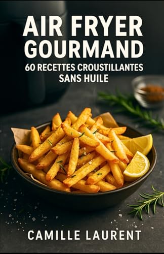 Air Fryer Gourmand – 60 recettes croustillantes sans huile pour friteuse à air : rapides, faciles & healthy: Guide complet : temps de cuisson, astuces ... repas du quotidien pour débutants et familles