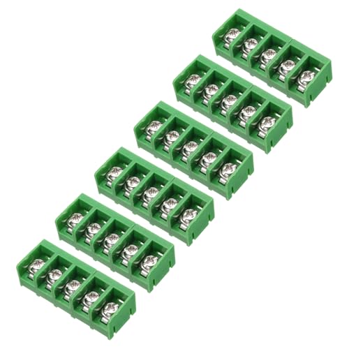 Bloque de terminales PA66 para fijar cables en PCB sin soldaduras sueltas, 300V 30A
