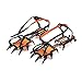 CHEOTIME Crampons Anti Slip 12 Teeth High Strength Strong Grip Firm Wearproof Ice Cleats for Snow Day Desert
