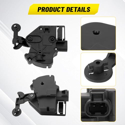 Image of Rear Liftgate Door Lock Actuator 746-015 746015 15250765 15808595 25001736 Compatible with Chevy Tahoe Suburban 1500 2500 GMC Yukon XL 1500 2500 Cadillac Escalade ESV EXT Tailgate Hatch Actuator