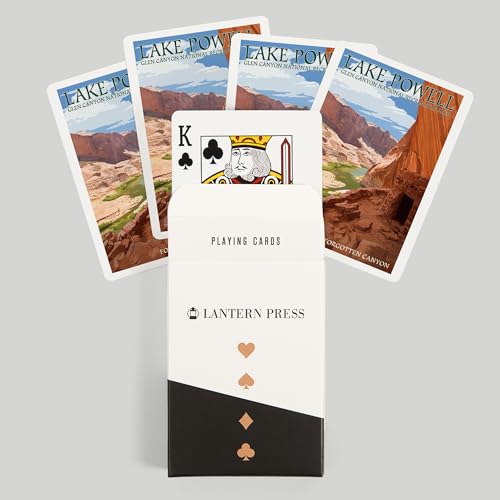 Lake Powell Forgotten Canyon Baraja de 52 cartas Póker miniatura 6