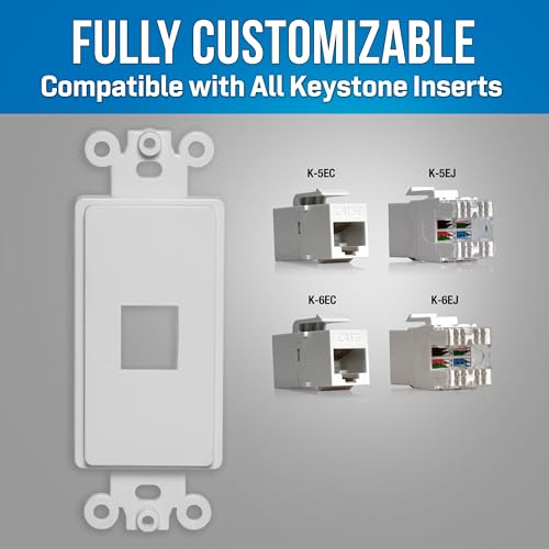 Support Keystone Jonard Tools lot de 3 pour resoudre le desordre de vos cables - 5