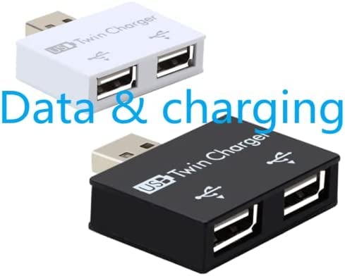 USB-Hub-Adapter-2Port-Hub-Ultra-Slim-Portable-USB-Splitter-for-Surface-Pro-Notebook-PC-iMac-Pro-MacBook-Air-Mac-MiniPro-Laptop-USB-Flash-DrivesData-and-Charging-White