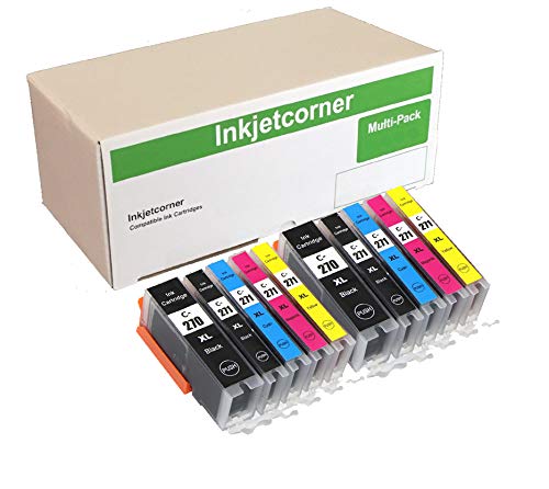 Amazon.co.jp: Inkjetcorner 互換インクカートリッジ PGI-270XL
