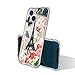 Beaucov Case for iPhone 14, Paris Tower Butterfly Drop Protection Shockproof Case TPU Full Body Protective Scratch-Resistant Cover for iPhone 14