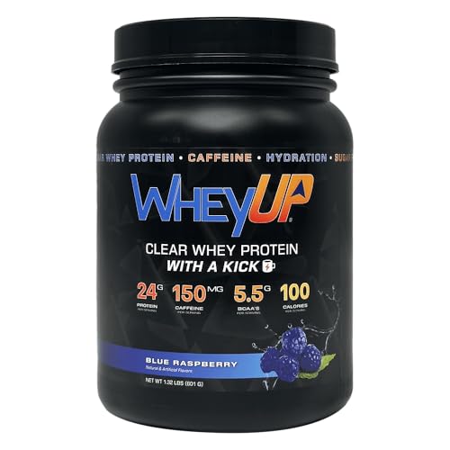 WheyUP Clear Whey Isolate - 24g Protein + 150mg Caffeine