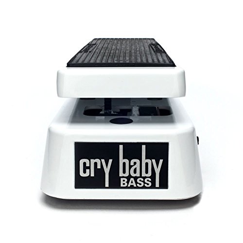 Dunlop 105Q Cry Baby Bass Wah Bundle W/ 2 Patch Cables, Ecb-003 9V Adapter, And 6 Assorted Dunlop Picks #TOP4