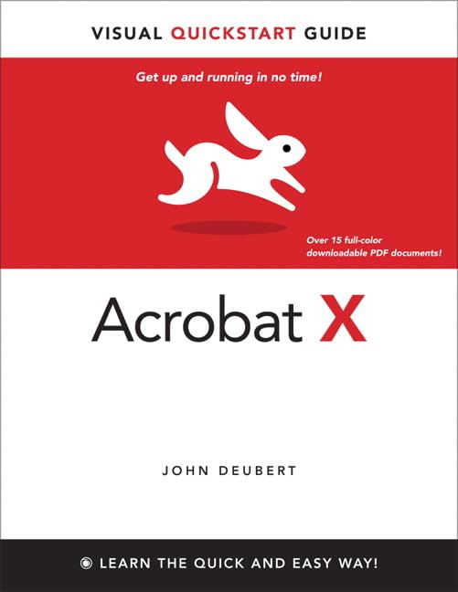 Buy Adobe Acrobat X for Windows and Macintosh: Visual QuickStart Guide — BookShops.in