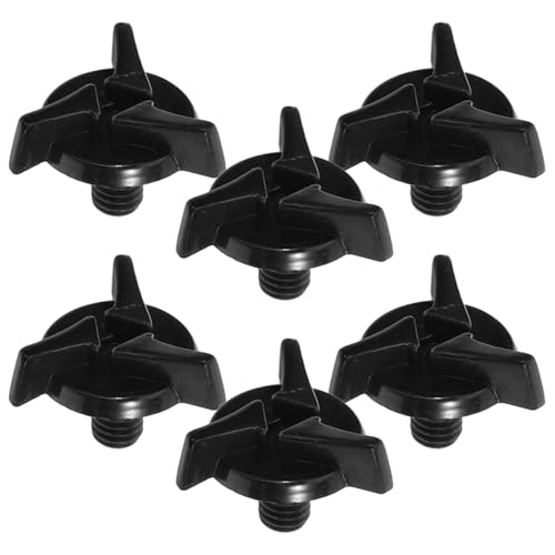 Homoyoyo Motorcycle Helmet Visor Screws 6pcs Plastic Replacement Kit for Helmet Visor Repair with 6mm Diameter , Versatile and Easy Installation , for