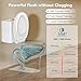 CANEST One Piece Toilet with ADA Comfort Chair Height 17