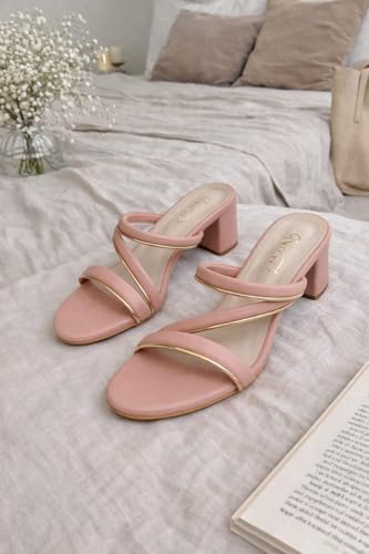 Image of Women's PU Leather Sandals | Comfortable Open-Toe Stylish Sandal Flats