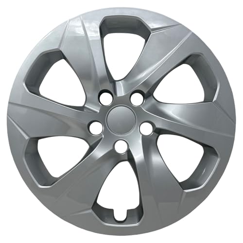 HubStar Hubcap Replacement for Toyota Rav4 2019-2025, 17-inch Wheel Cover, Silver, 1 Piece