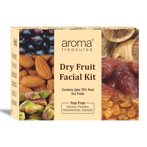 Image of Aroma treasures one time use Dry Fruit Facial Kit for all skin type