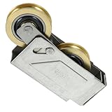 Roues doubles en cuivre : dotées de roues doubles en cuivre, ces poulies réduisent le bruit et assurent un glissement en douceur, améliorant le confort de vie et les rendant idéales pour moderniser les anciennes fenêtres coulissantes