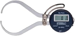 Fowler 54-554-630 Xtra-Value External Electronic Caliper Gage, 0-6" Measuring Range, 0.01" Accuracy