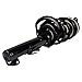 TRQ Front and Rear Suspension Kit Complete Strut & Coil Spring Assembly Shock Absorber Sway Bar Stabilizer Link Compatible with 2014-2018 Jeep Cherokee