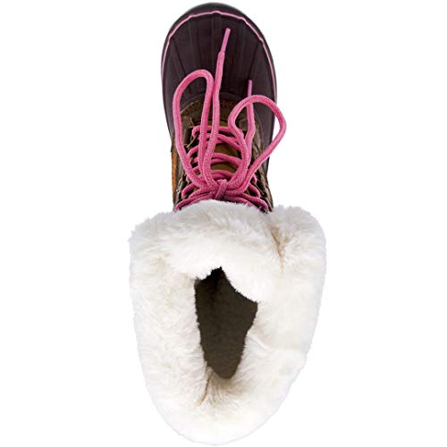 LONDON FOG Girls Beckenham Cold Weather Snow Boot3