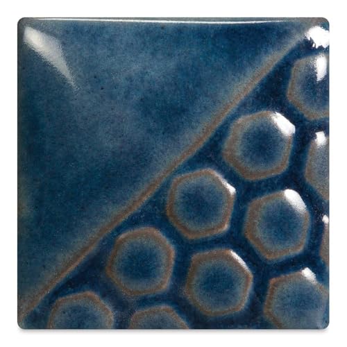 Mayco Elements Glaze, Blue Grotto EL-118, 1 Pint