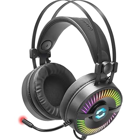 Speedlink Quyre RGB 7.1 Gaming Headset - Gaming Headset with 7.1 Surround Sound (Customizable Sound Cover