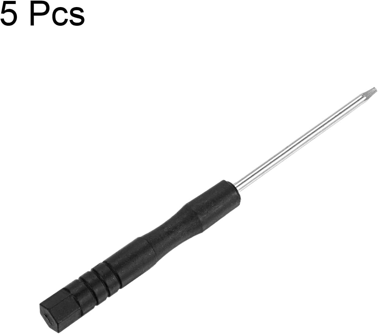 uxcell Mini Torx Screwdriver, T5 Star Head for Watch Eyeglasses Electronics Repair, 5 Pcs