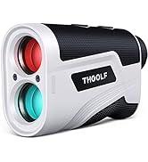 Golf Rangefinder with Slope, THGOLF 1000Y Rechargeable Range Finder Golfing with Flag Acquisition...
