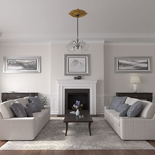 Image of Ekena Millwork Haylynn Ceiling Medallion, Pharaoh's Gold