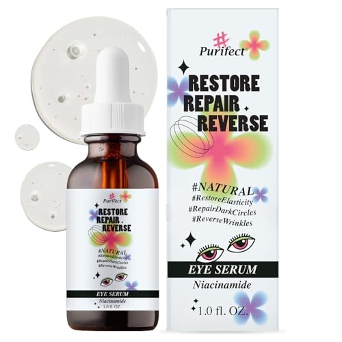 Purifect Restore Repair Reverse Niacinamide Eye Serum with Vitamin E Oil