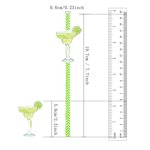 20 pitillos de papel para fiestas y eventos miniatura 4