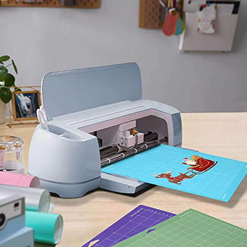 Vikdook Tapis de découpe pour Cricut Maker 3/Maker/Explore 3/Air 2/Air/One - 30,5 x 30,5 cm - Adhésif de rechange - Adhérence légère, standard et forte – vue 7