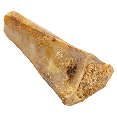 Eco Kind All-Natural Stuffed Shin Bone For Dogs | Large Filled Dog Bones For All Breeds | Digestible & Nutritional Meaty Pet Treats For Aggressive Chewers | Stuffed Shin Bone (2 Bones, 6 Inch) #TOP2