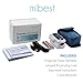 mibest Silver Dual Color OLED Finger Pulse Oximeter - Blood Oxygen Saturation Monitor with Color OLED Screen Display and Included Batteries - O2 Saturation Monitor