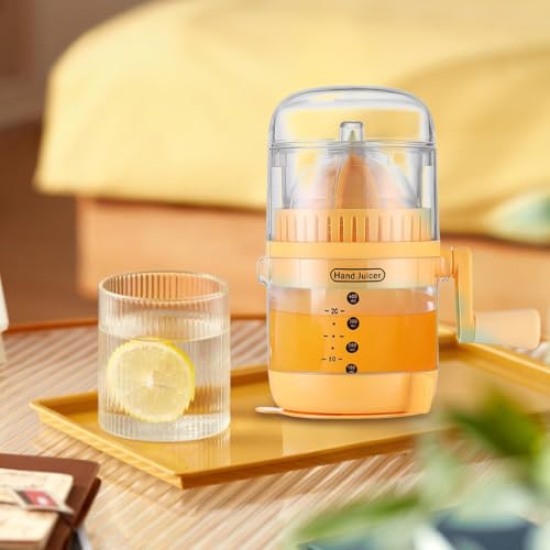 Prensatelas manual de cítricos con boquilla para bebidas y repostería 3