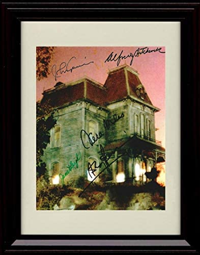 Alfred Hitchcock - Psycho - Cast Autograph Replica Print -