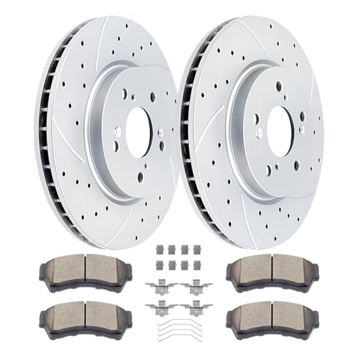 Image of Acinoparts Front Brake Kit for Ford Fusion Mazda 6 Lincoln MKZ Zephyr