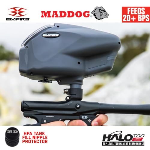 image for Maddog Empire Halo Too Automatic Electronic Paintball Loader Hopper wi