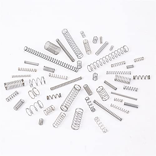 Bclla Zkenyao-Spring Stainless Steel Y Type Compressed Spring Micro Restoration Reset 0.1 0.2 0.3 0.4 0.5 0.6 0.7 0.8mm Wire Diameter, More Durable (Length : 20) 0.1mm(Note Size)