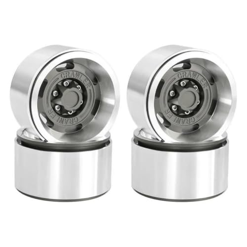 Moyeu roues 1.9 pouces métal pour Traxxas TRX4 AXIAL SCX10 90046 D90 CC01 RC 1/10