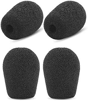 استبدال وسادات الأذن B450-XT ميكروفون رغوة متوافق مع VXI Blueparrott B450-XT B450XT Bluetooth Headset Mod Kit Ear Cushions Cups (Ear Pads + Microphone Foam)