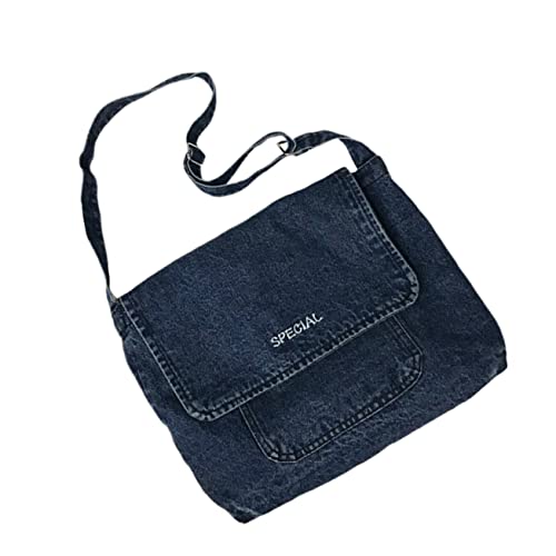CHILDWEET crossbody tote bags for women casual shoulder bags denim crossbody bag cross body for women school tote