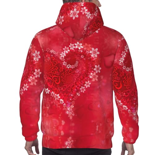 Sweat athlétique homme grande taille coupe décontractée Saint-Valentin - 5