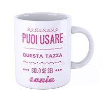 Tazza Personalizzata New Indastria Con Nome Sara | Ceramica Alta Qualità | Idea Regalo Made In Italy - 4