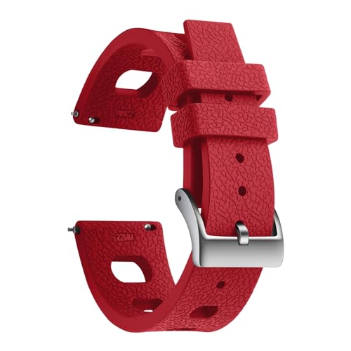 Bracelet montre FKM 20mm 22mm en caoutchouc fluoré premium pour homme et femme