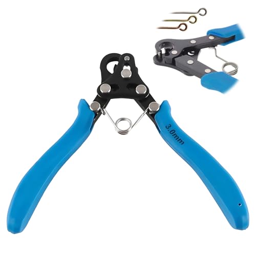 Looper Zange für Schmuck One Step Looper 1 Schritt Schmuckzange Mehrzweck Ein Schritt Looper für Halsketten Armbände Ohrringe Perlenknotenwerkzeug 3mm