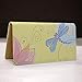 Garden Dragonflies Personal Leather Checkbook Cover for Top Tear Personal Checks