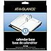 AT-A-GLANCE Loose-leaf Desk Calendar Base for 3.5 x 6 Inch Page Size, Black (E17-00)