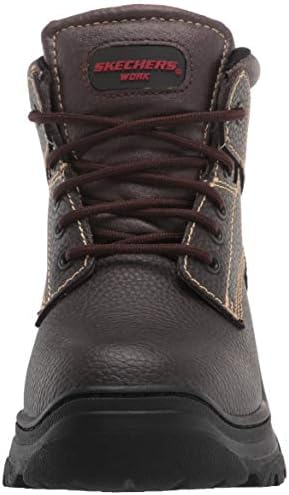 Skechers mens Burgin Congaree Construction Shoe, Brown, 8.5 US | Image 1