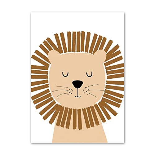 3 Pezzi Leone Arcobaleno Sogno Asilo Nido