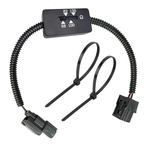 VCM Muzzler for Honda Odyssey 2007+ Pilot 2009+ Accord 2008+ Ridgeline 2007+ Acura 2013+ 3.5L V6 30cm Harness Plug Updated Adjustable Dial for Stable VCM Disable & Engine Performance
