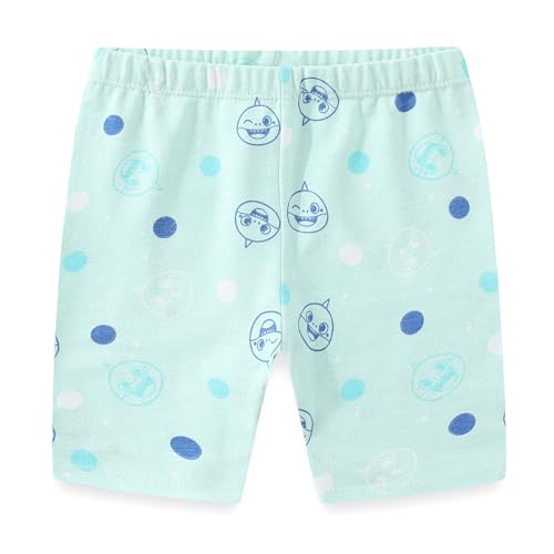 Image of Nickelodeon Baby Shark Girls 2-Piece Tank Top and Bike Shorts Set for Toddlers