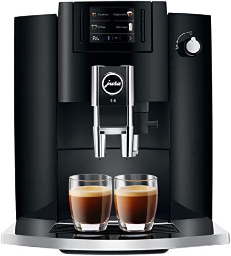 Jura E6 15350 Bean to Cup - Máquina de café, color negro - PREYCA